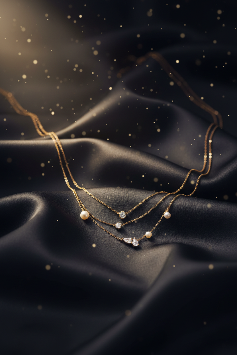 Panel 2 – Layered Necklace